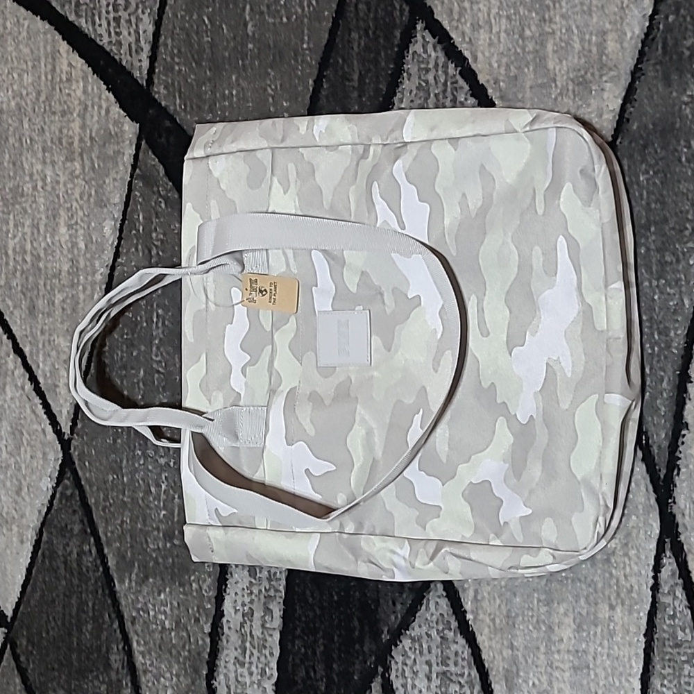 ALL-IN-ONE CAMO BACKPACK SHOULDER OR HAND TOTE BAG